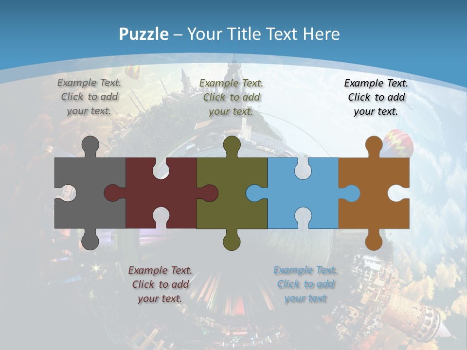 Day Camii Topkapi PowerPoint Template