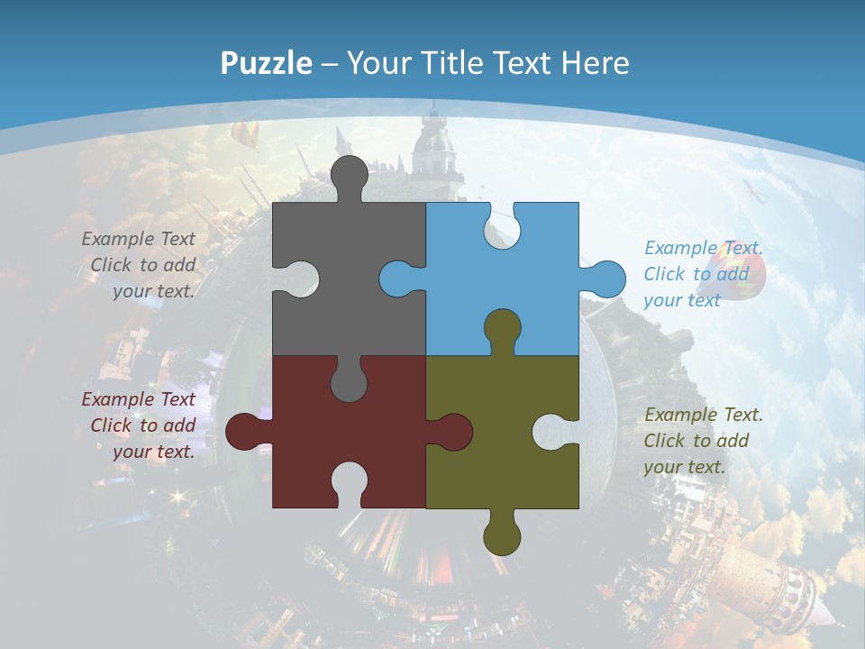 Day Camii Topkapi PowerPoint Template