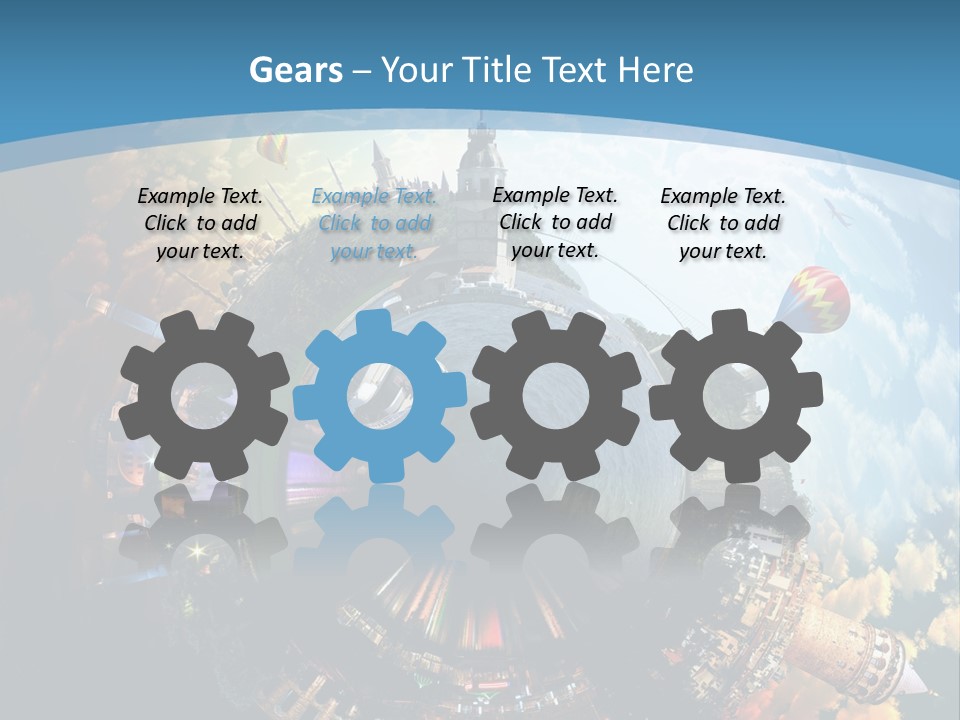 Day Camii Topkapi PowerPoint Template