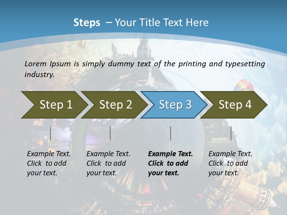 Day Camii Topkapi PowerPoint Template