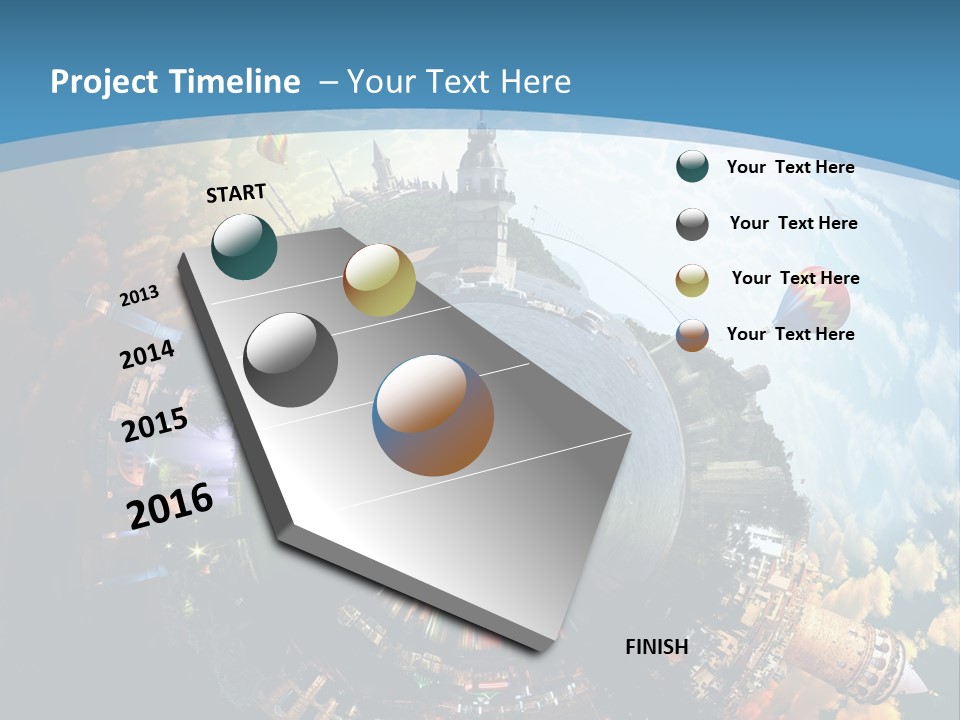 Day Camii Topkapi PowerPoint Template