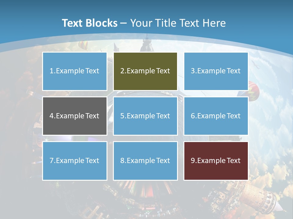 Day Camii Topkapi PowerPoint Template