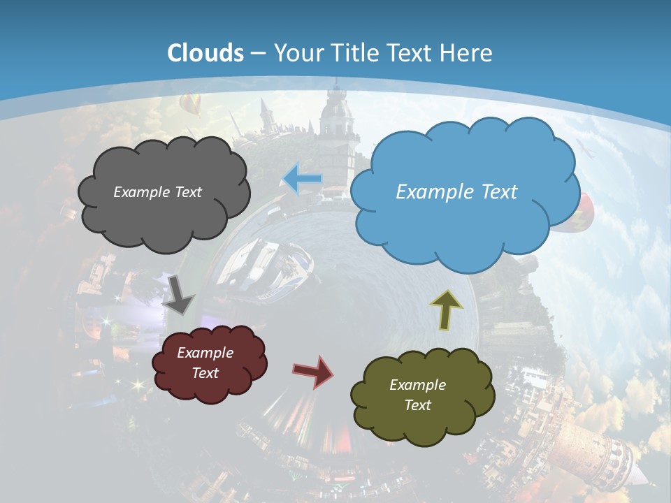 Day Camii Topkapi PowerPoint Template