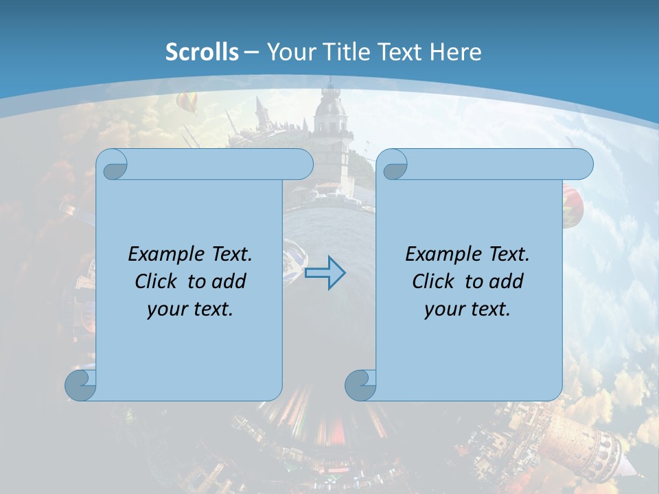 Day Camii Topkapi PowerPoint Template