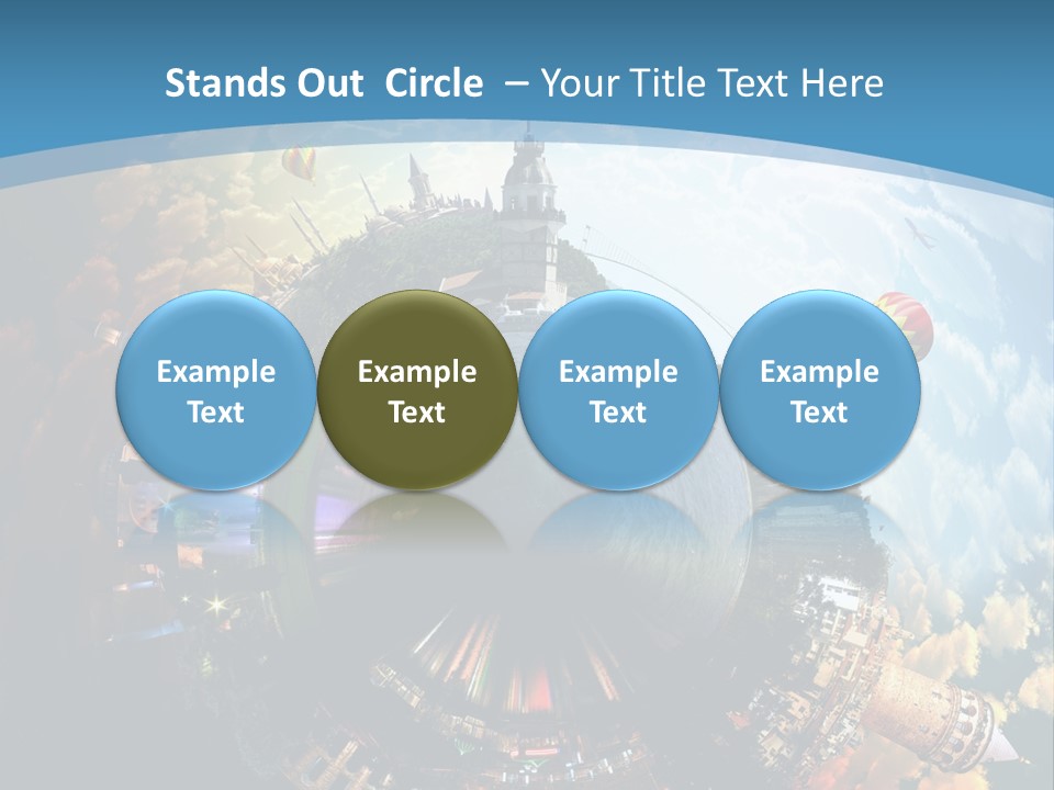 Day Camii Topkapi PowerPoint Template