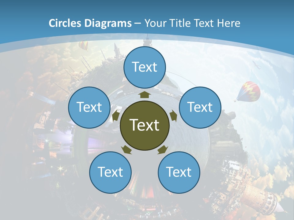 Day Camii Topkapi PowerPoint Template