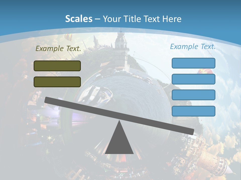 Day Camii Topkapi PowerPoint Template