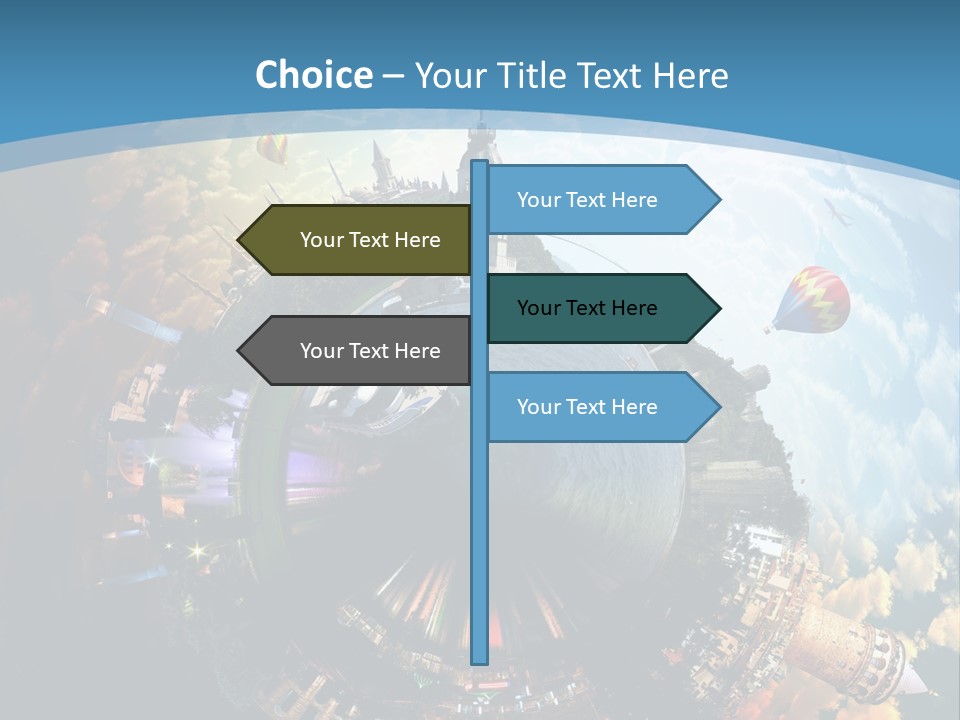 Day Camii Topkapi PowerPoint Template