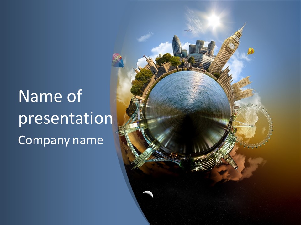 Prince Model Small PowerPoint Template