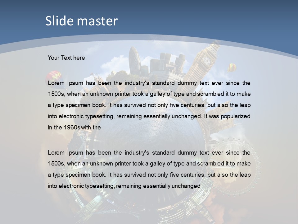 Prince Model Small PowerPoint Template