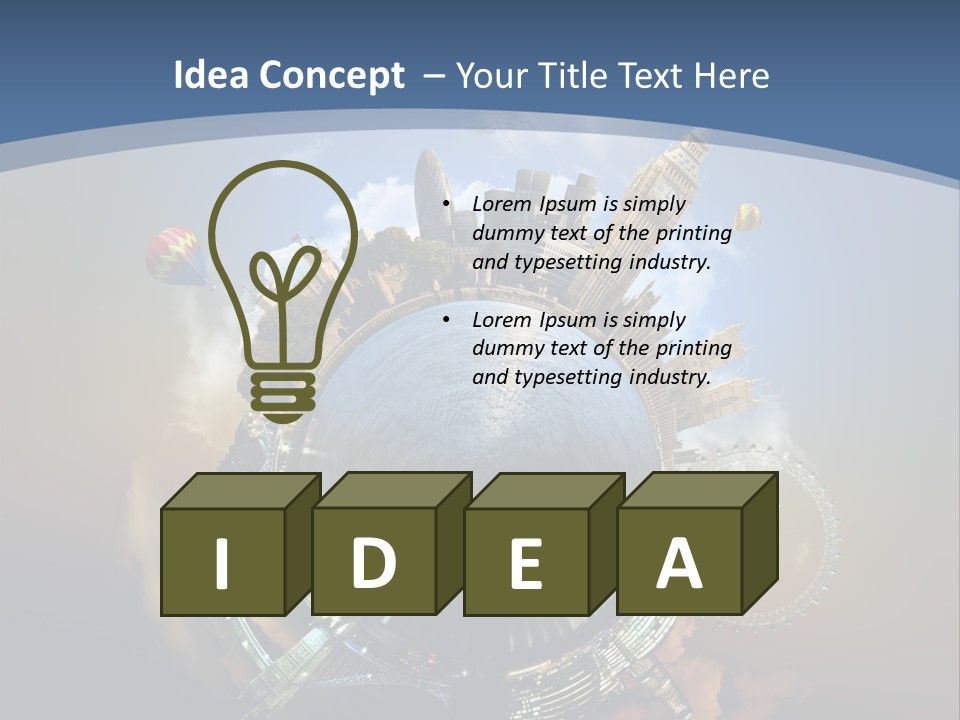 Prince Model Small PowerPoint Template