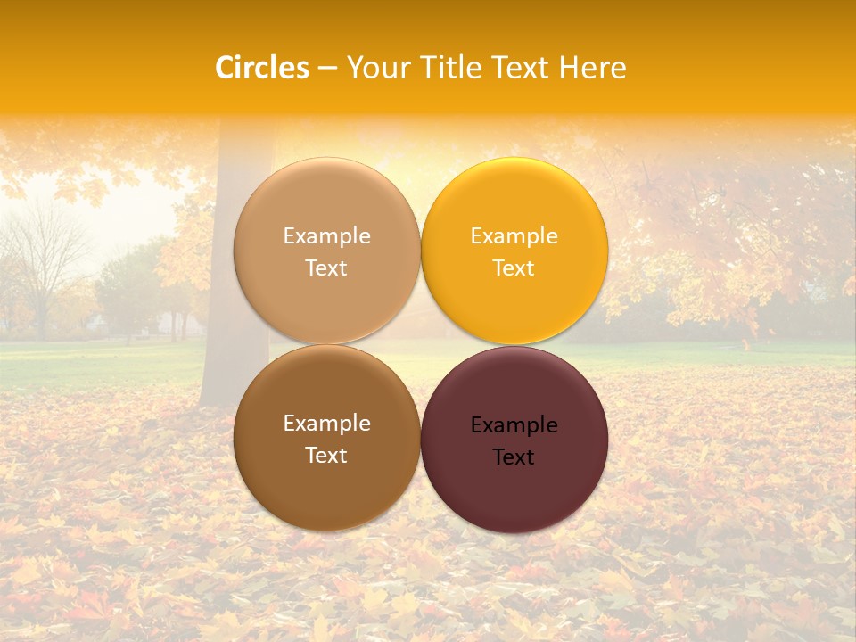 Sun Golden Green PowerPoint Template