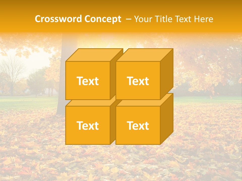Sun Golden Green PowerPoint Template