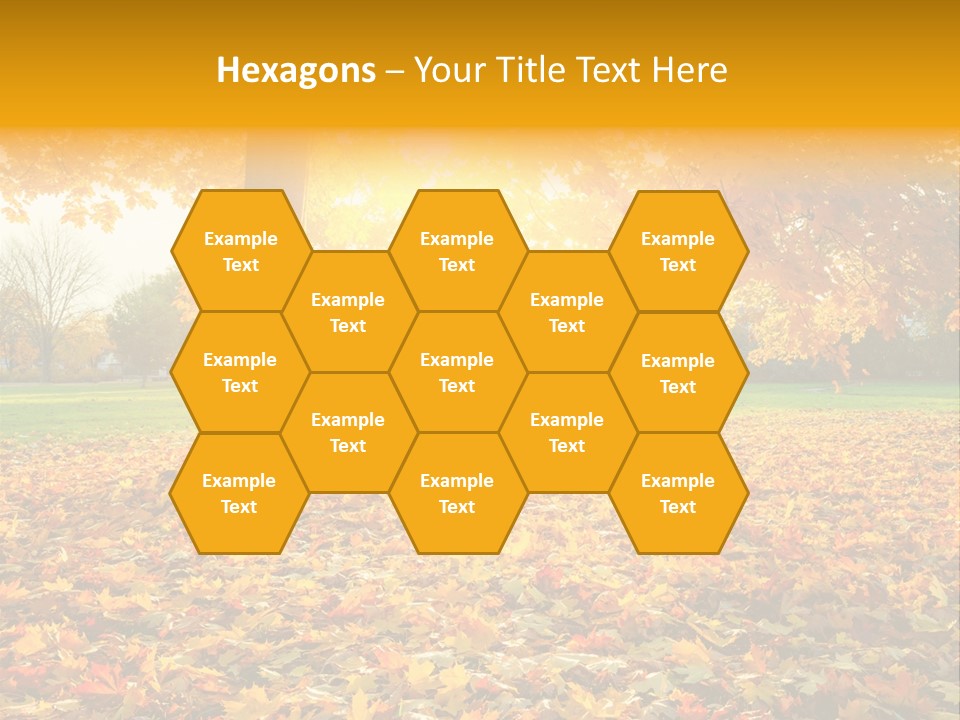 Sun Golden Green PowerPoint Template