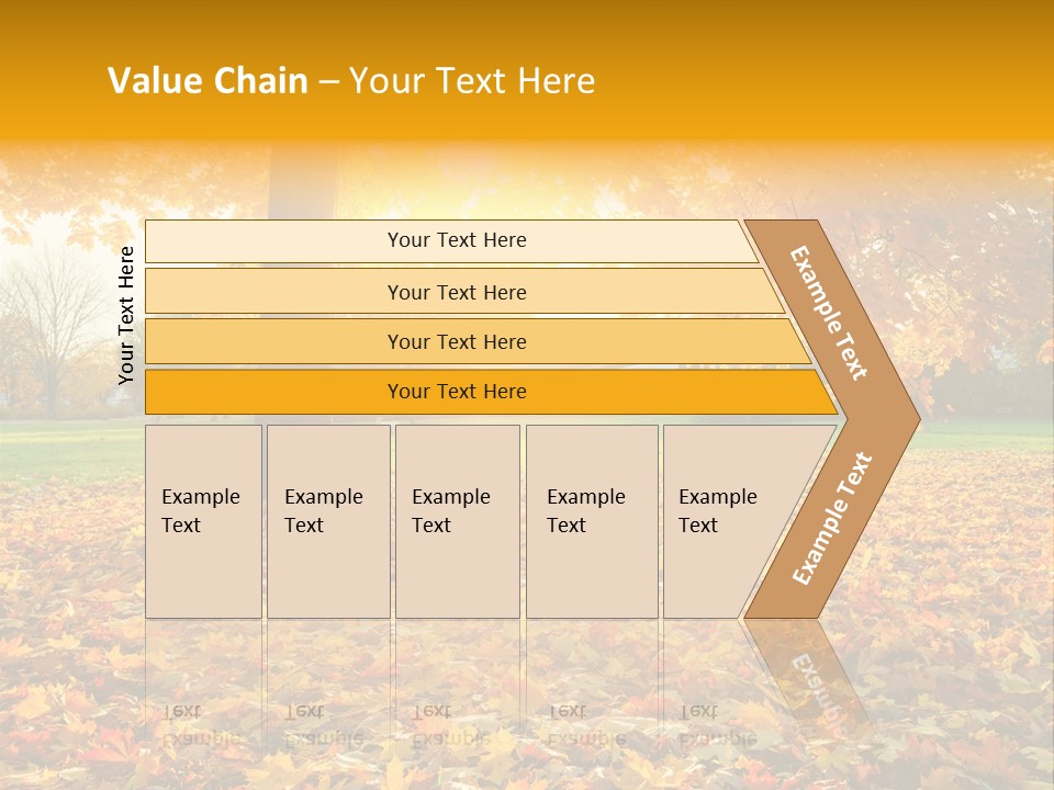 Sun Golden Green PowerPoint Template