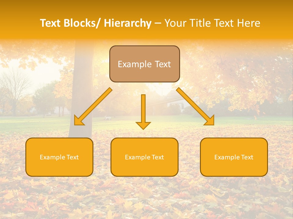 Sun Golden Green PowerPoint Template