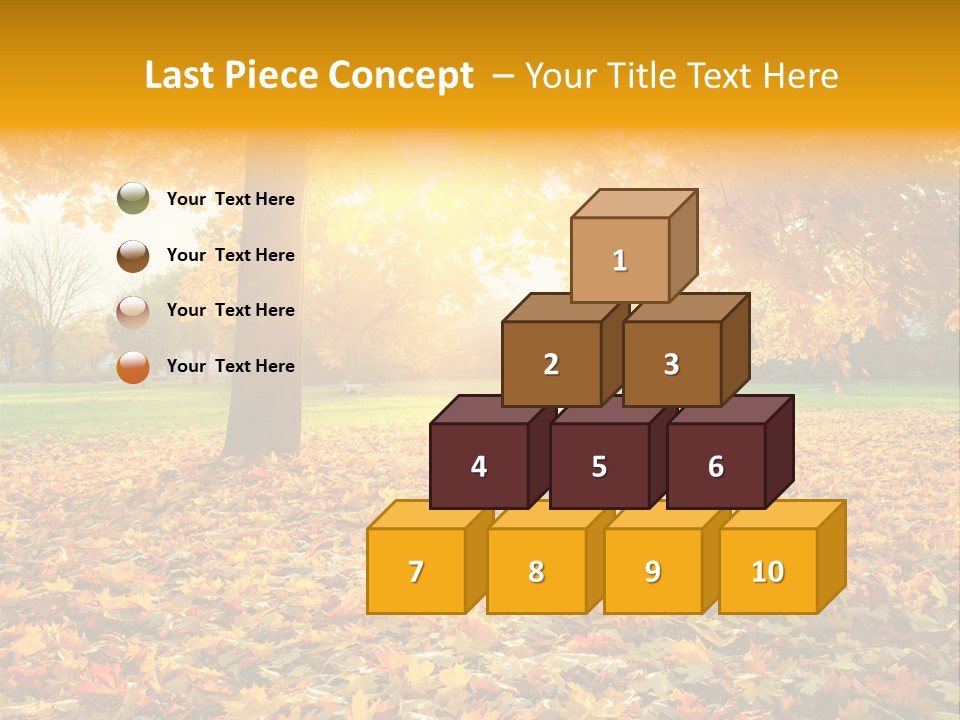 Sun Golden Green PowerPoint Template