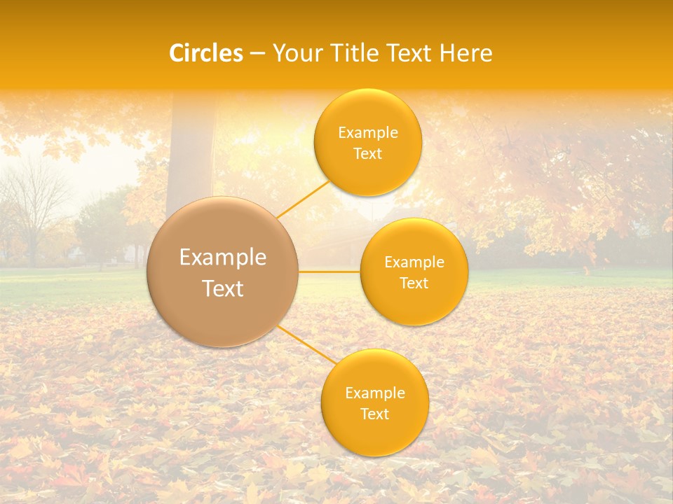 Sun Golden Green PowerPoint Template