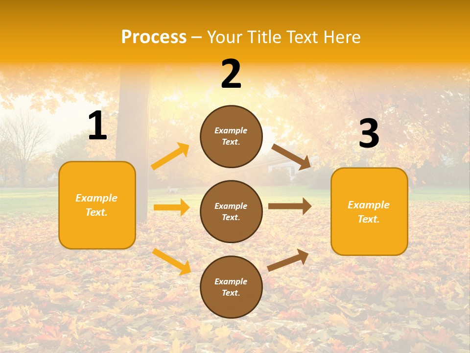 Sun Golden Green PowerPoint Template