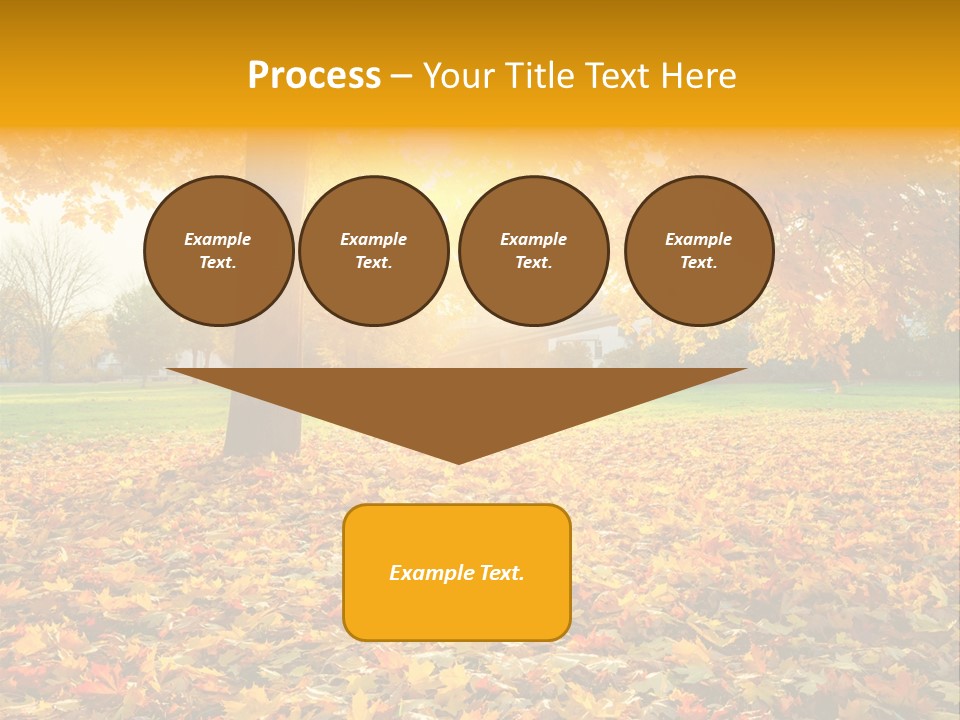 Sun Golden Green PowerPoint Template