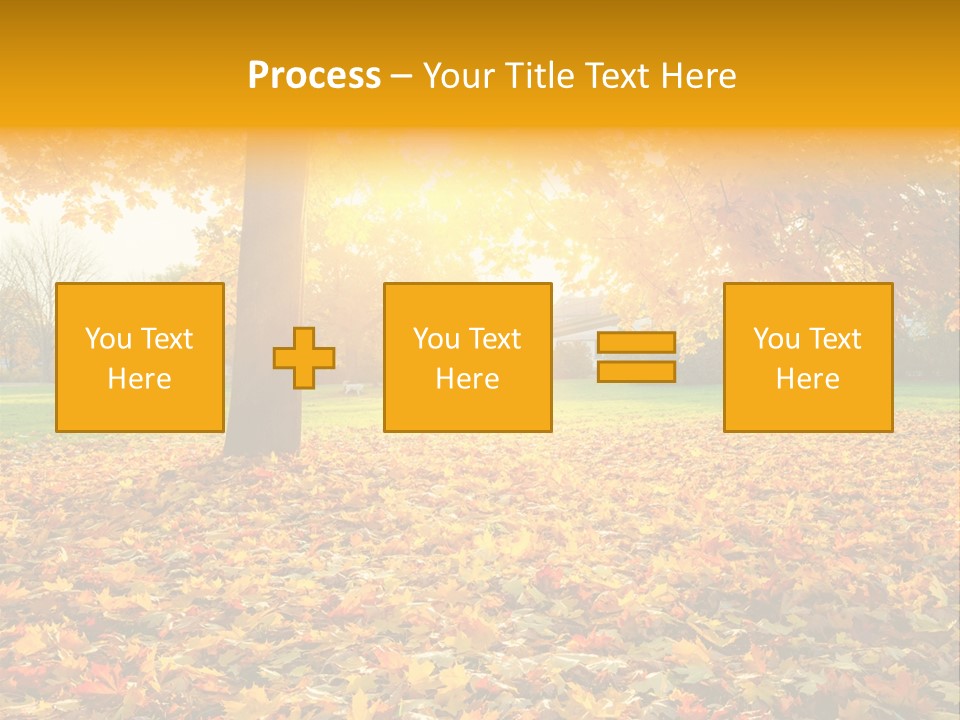 Sun Golden Green PowerPoint Template
