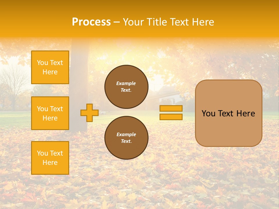 Sun Golden Green PowerPoint Template