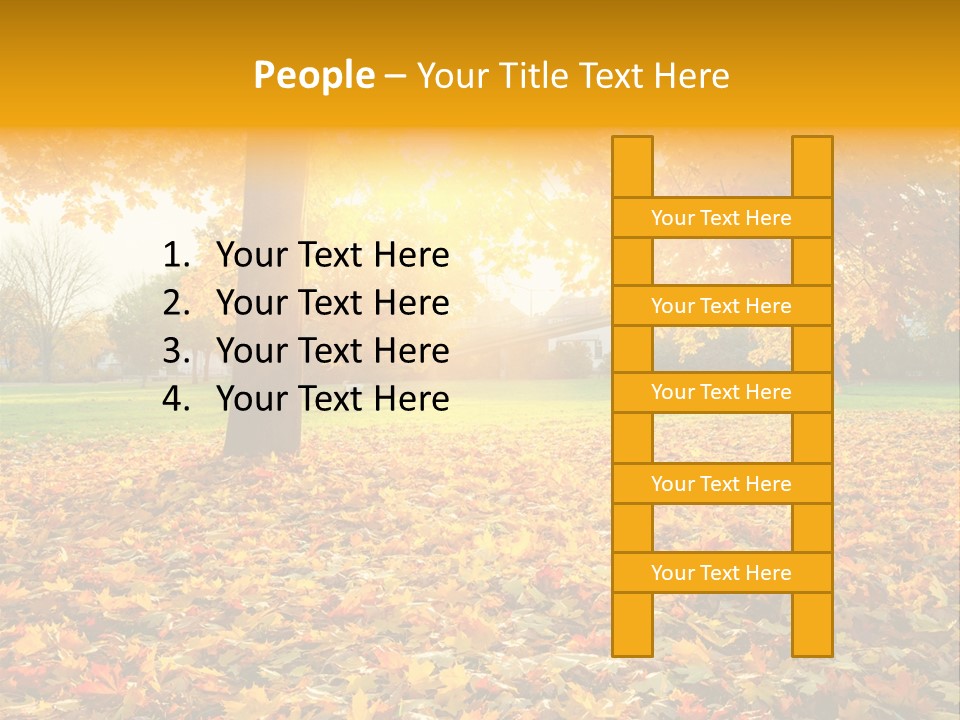 Sun Golden Green PowerPoint Template