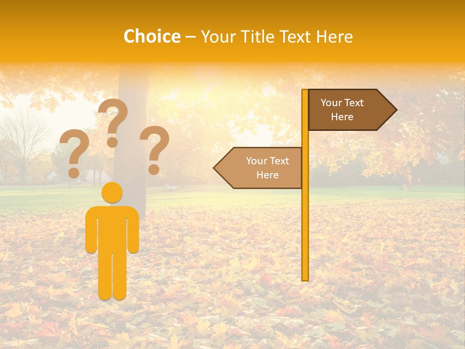 Sun Golden Green PowerPoint Template