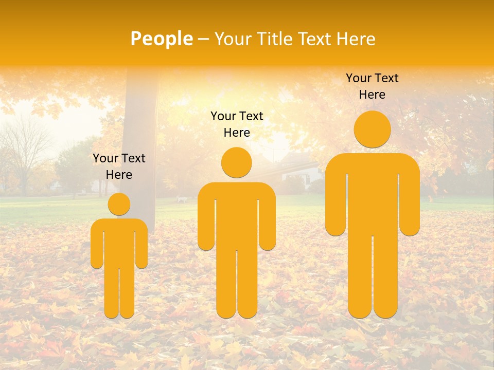 Sun Golden Green PowerPoint Template