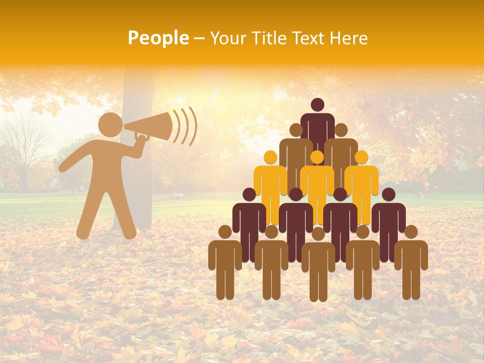 Sun Golden Green PowerPoint Template