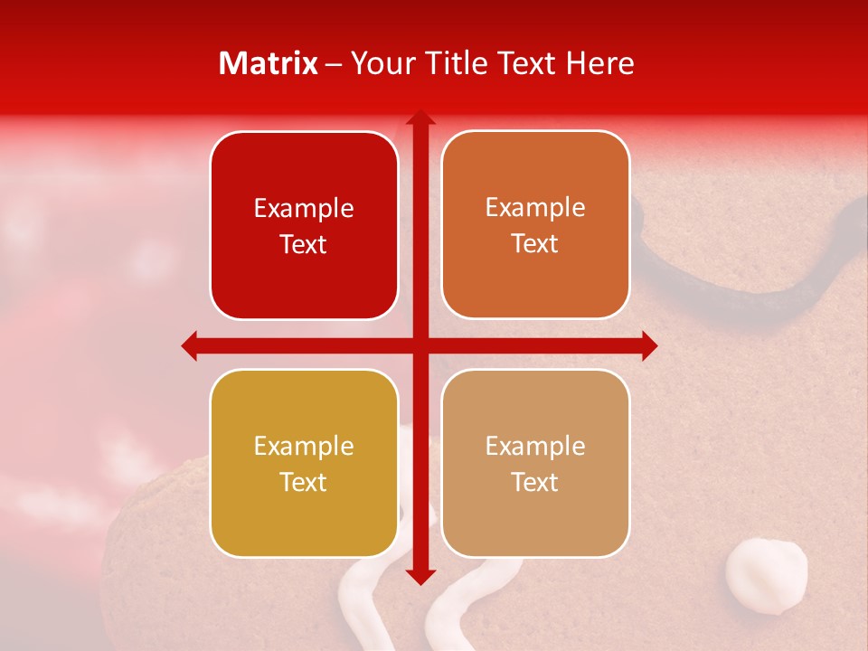 X Mas Detail Sweet PowerPoint Template