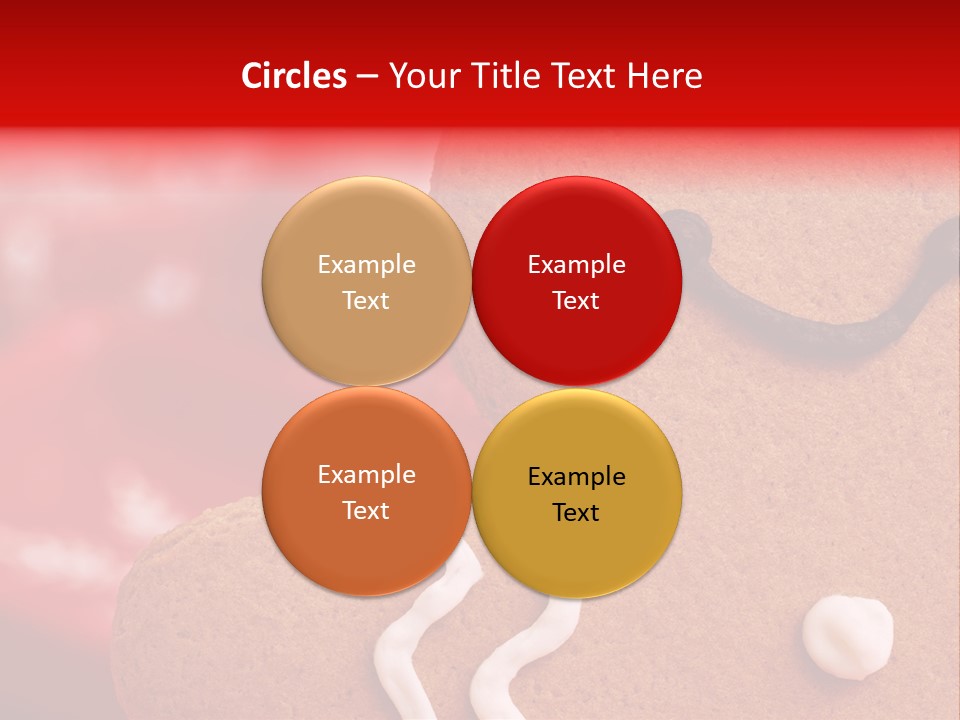 X Mas Detail Sweet PowerPoint Template