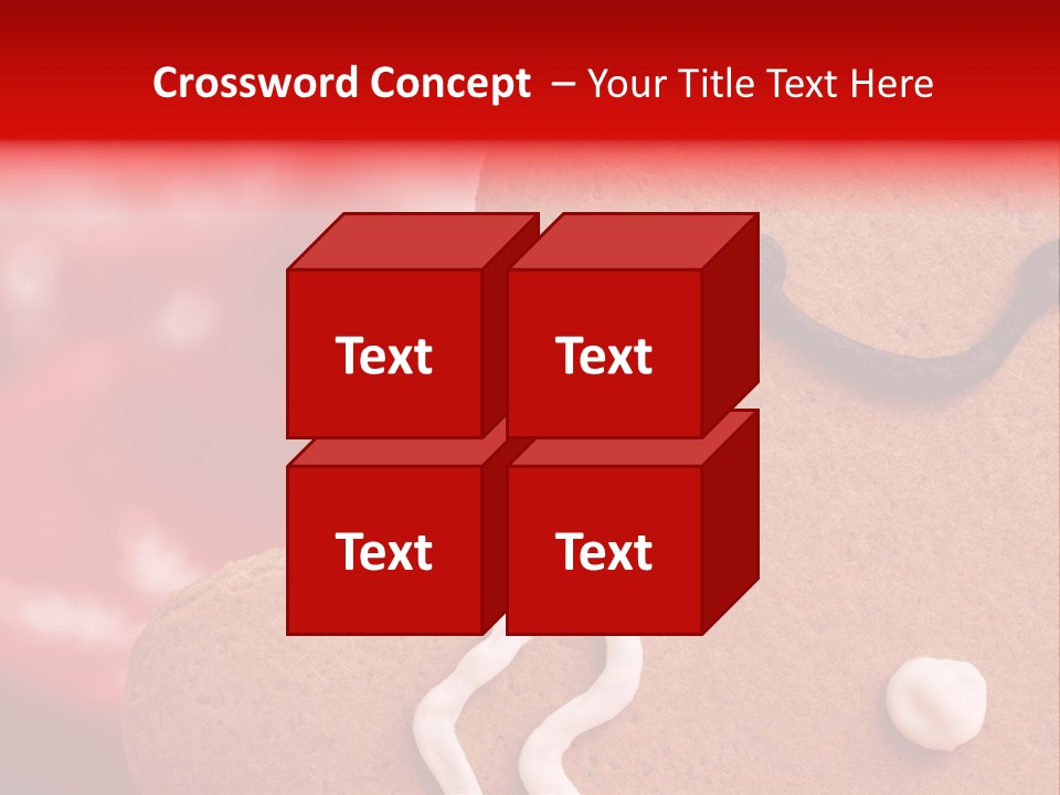 X Mas Detail Sweet PowerPoint Template