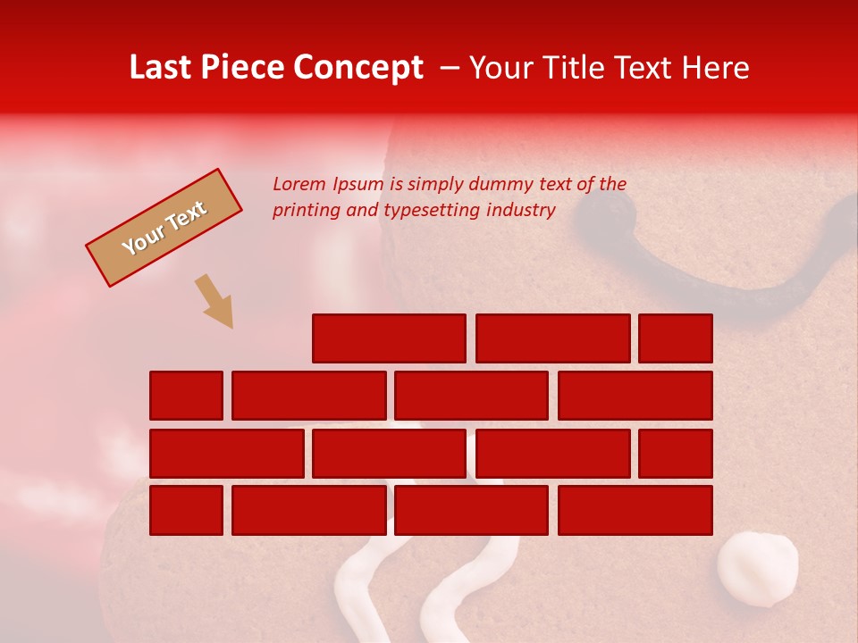 X Mas Detail Sweet PowerPoint Template