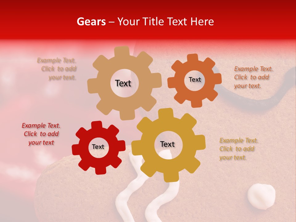 X Mas Detail Sweet PowerPoint Template