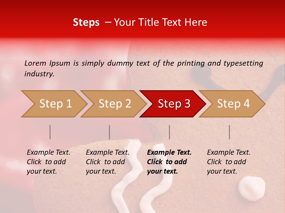 X Mas Detail Sweet PowerPoint Template