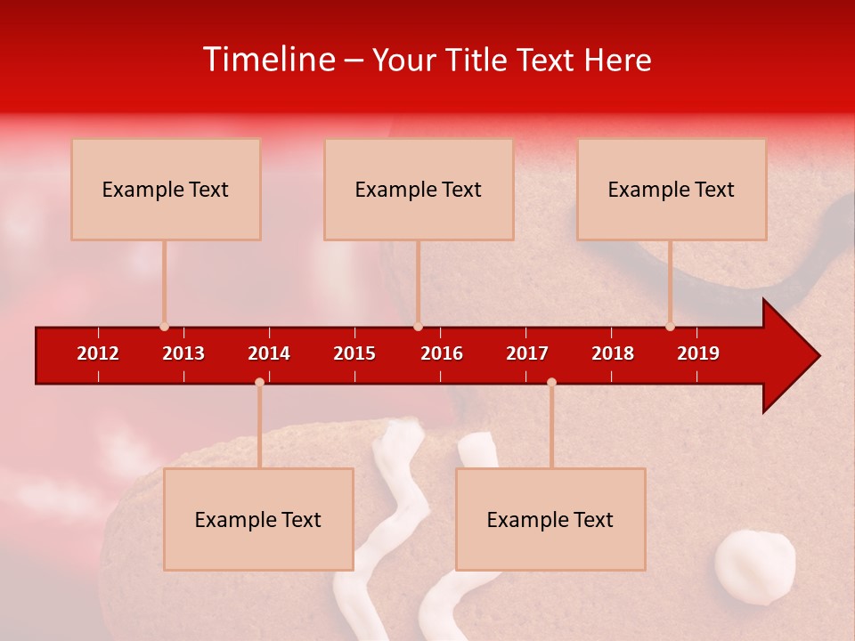 X Mas Detail Sweet PowerPoint Template