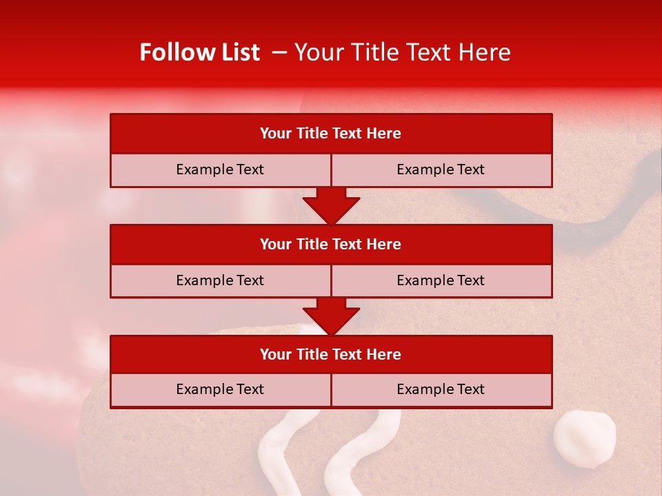 X Mas Detail Sweet PowerPoint Template