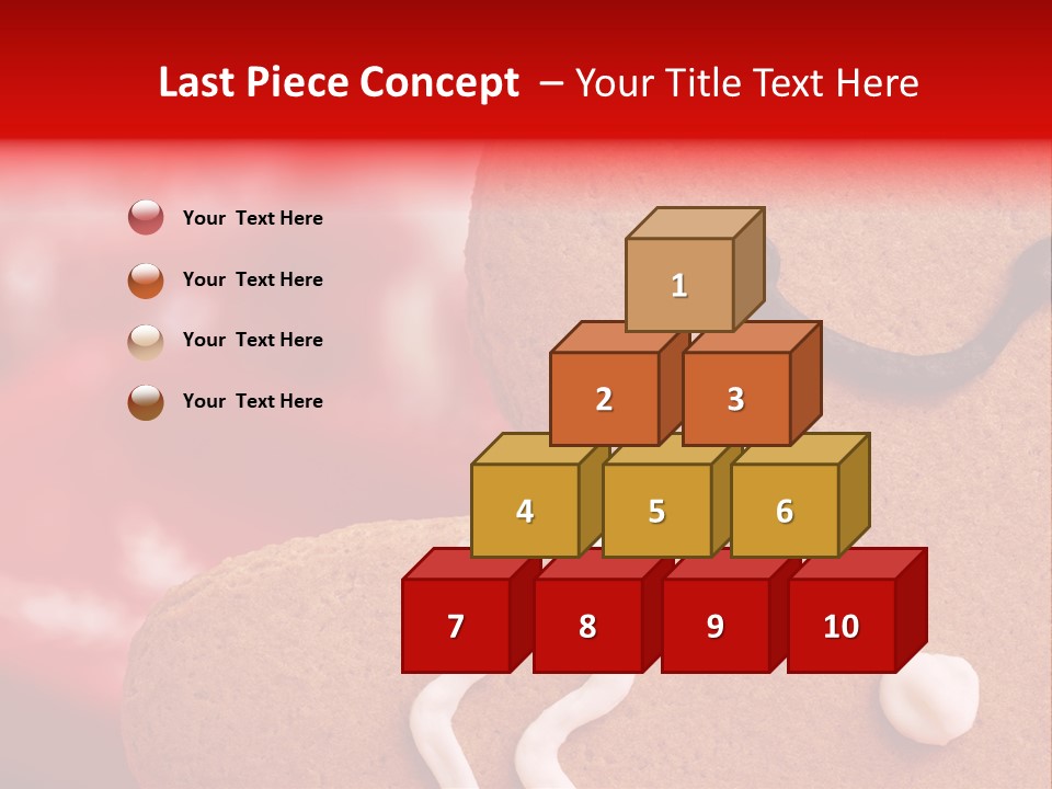 X Mas Detail Sweet PowerPoint Template
