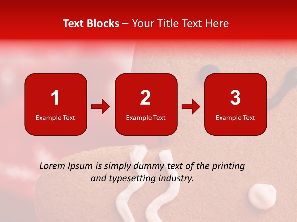 X Mas Detail Sweet PowerPoint Template