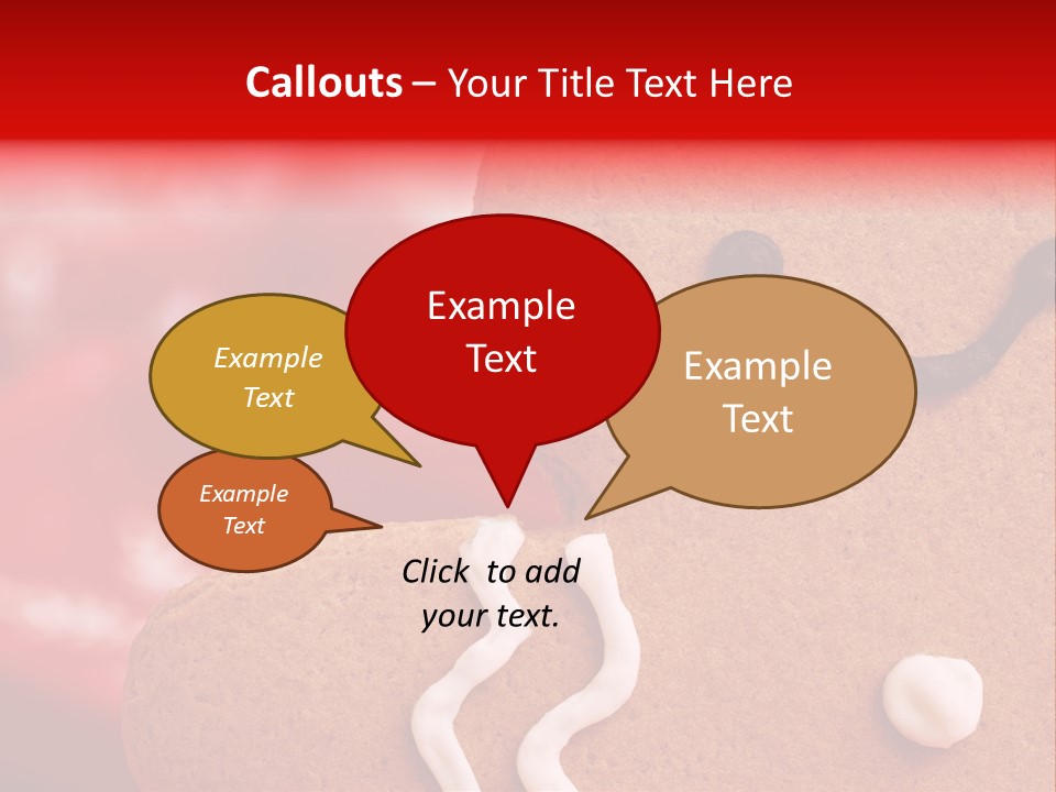 X Mas Detail Sweet PowerPoint Template