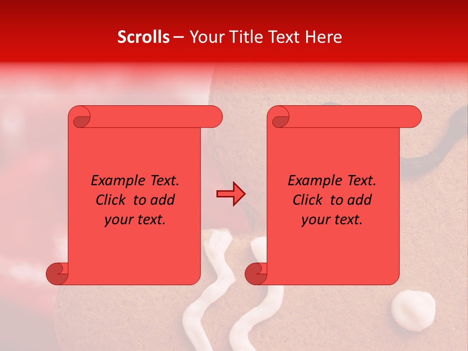 X Mas Detail Sweet PowerPoint Template