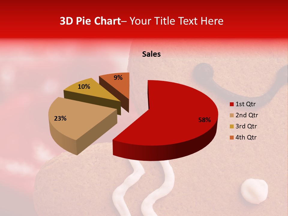 X Mas Detail Sweet PowerPoint Template