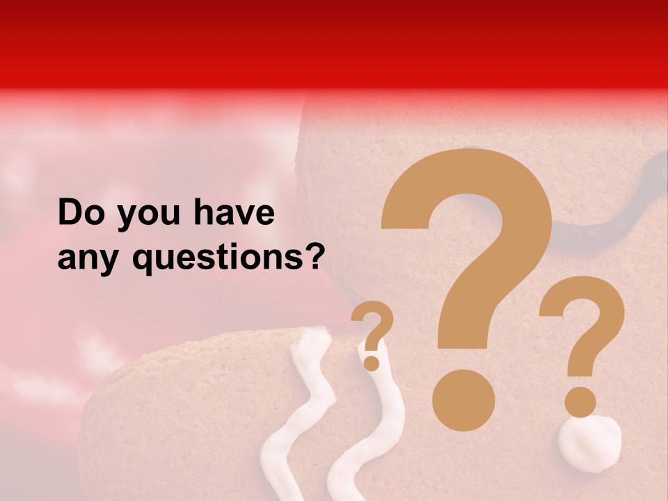 X Mas Detail Sweet PowerPoint Template