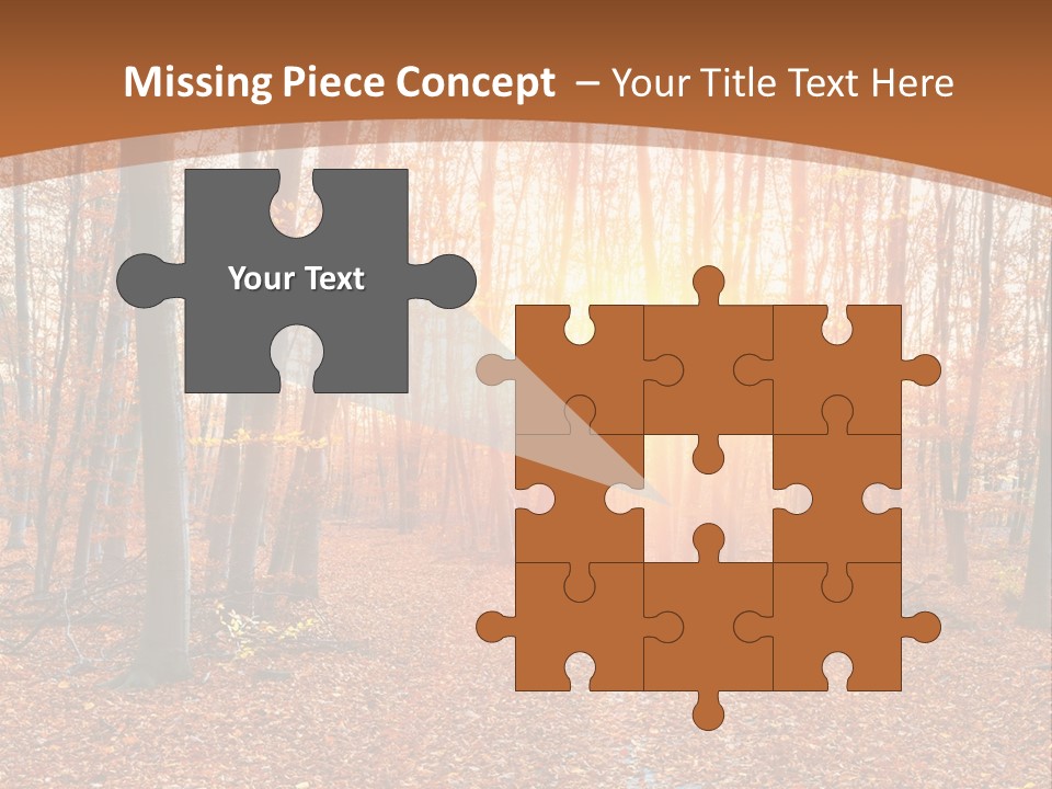 Outdoors Colorful Golden PowerPoint Template