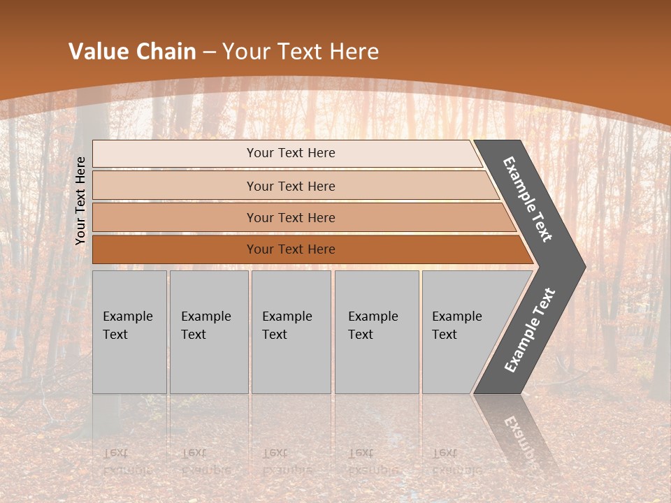 Outdoors Colorful Golden PowerPoint Template