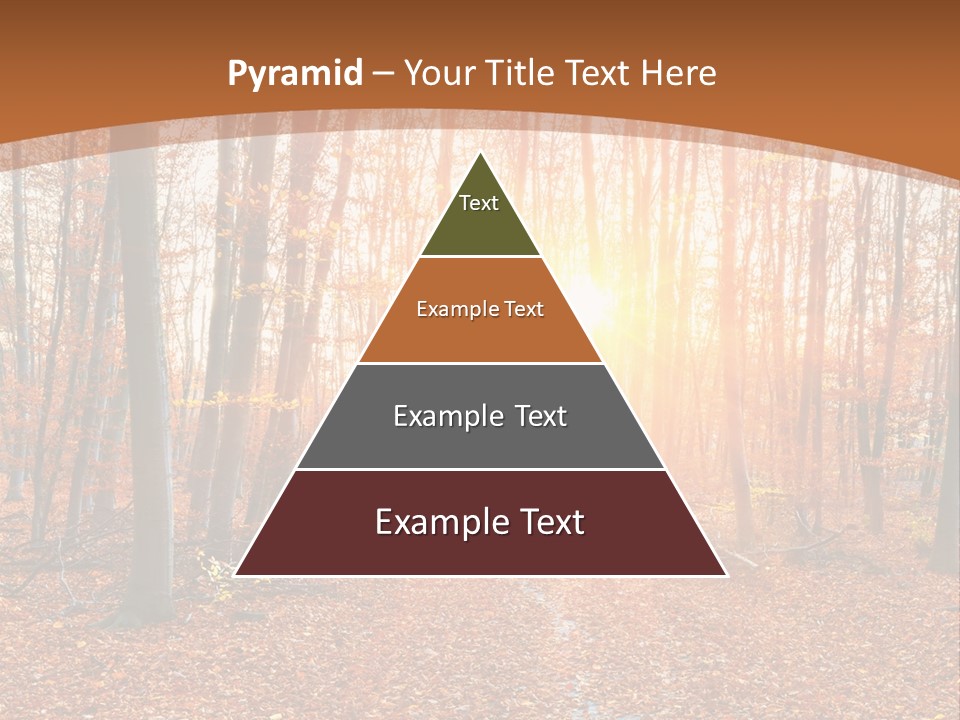 Outdoors Colorful Golden PowerPoint Template