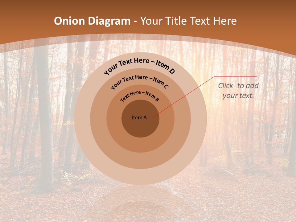 Outdoors Colorful Golden PowerPoint Template