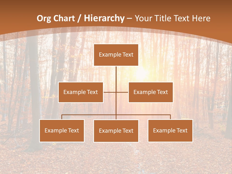 Outdoors Colorful Golden PowerPoint Template