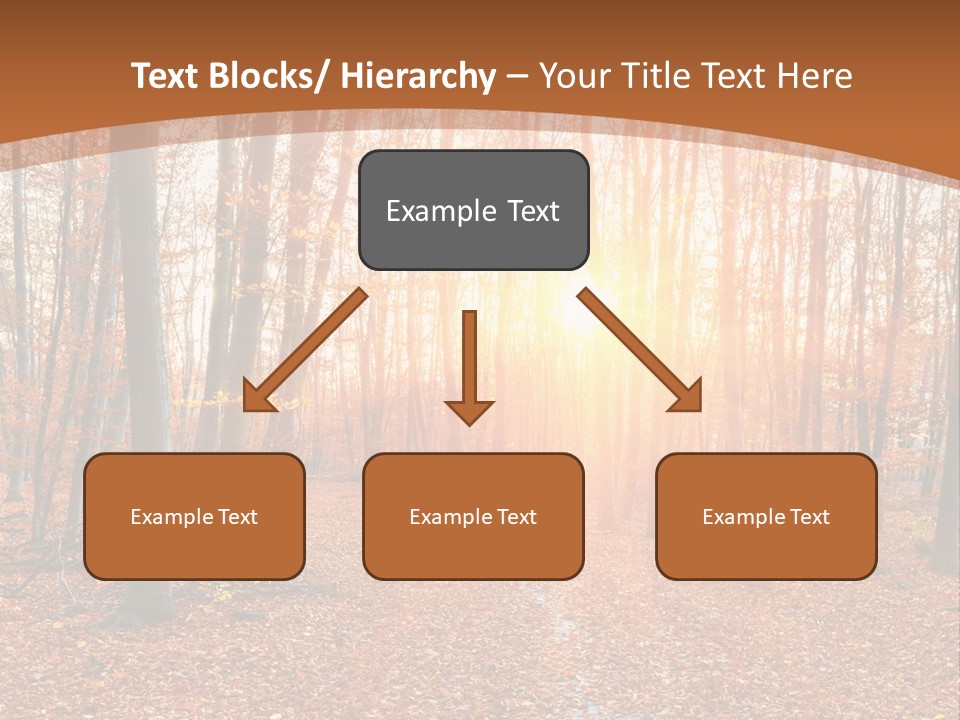 Outdoors Colorful Golden PowerPoint Template